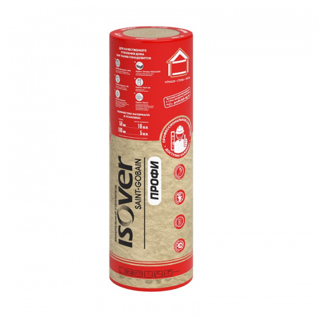 Утеплитель Isover Профи 4100х610х100, рулон